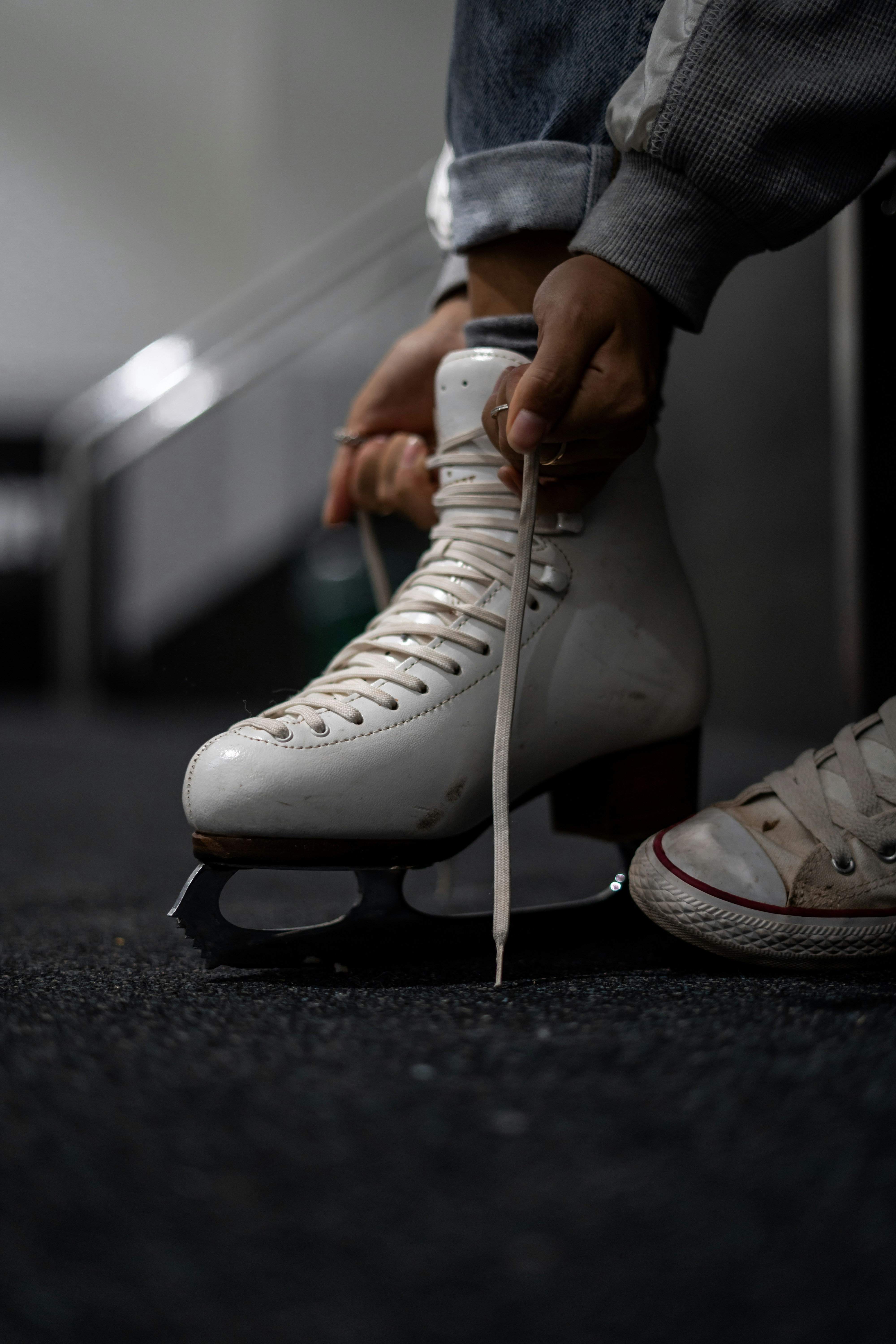 Ice skating in North York