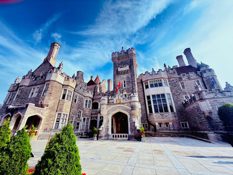 Casa Loma castle exterior Toronto Easter brunch venue