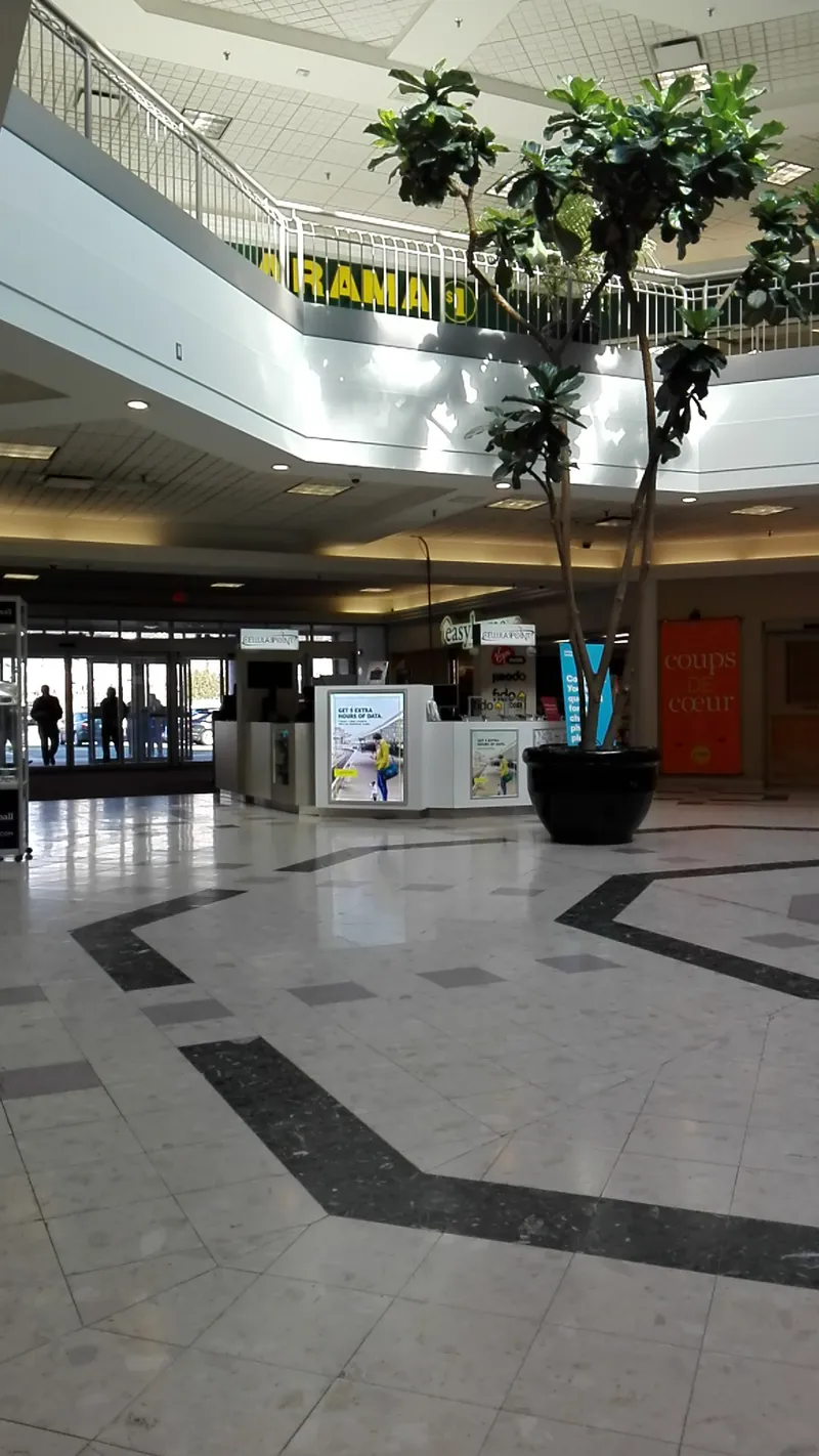 Yorkgate Mall atrium interior North York