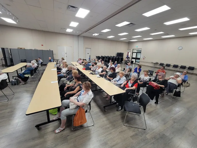 Bernard Betel Centre exterior on Steeles Ave W, North York