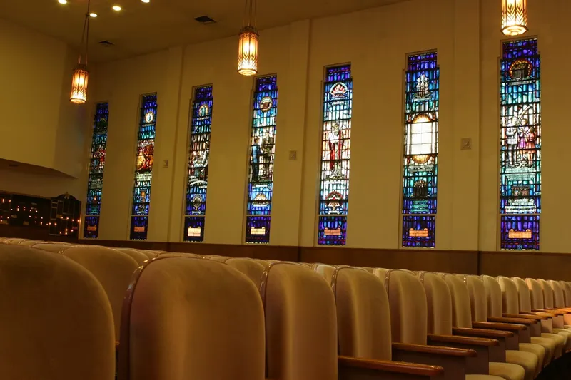 Beth Shalom Synagogue exterior on Eglinton Ave W, Toronto