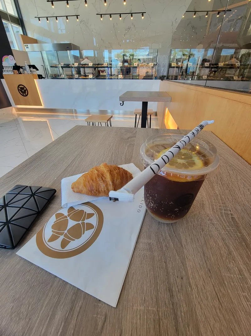 Hazukido matcha croissant Shops at Don Mills