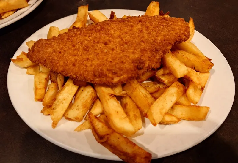 St. Andrews Fish and Chips Scarborough Guinness battered