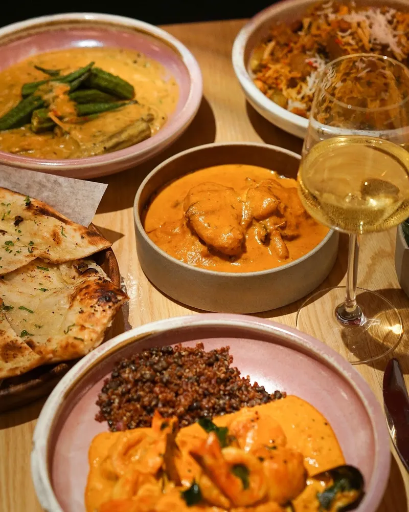 Goa Indian Farm Kitchen plated dish at Bayview Village