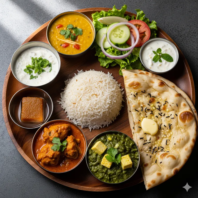 Mithas Indian Food and Sweets display