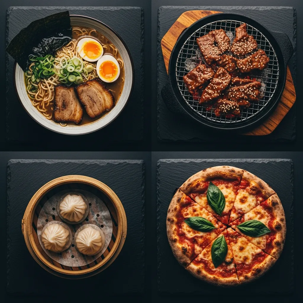 Best restaurants in North York — diverse cuisine collage