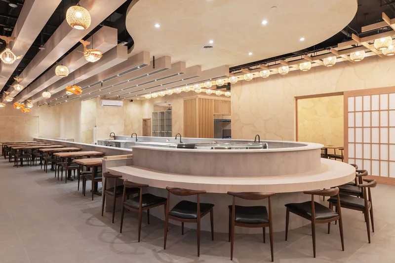 Ju-Raku omakase counter at Bayview Village in North York