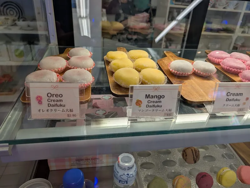 Sasaki Fine Pastry Japanese strawberry shortcake and matcha treats