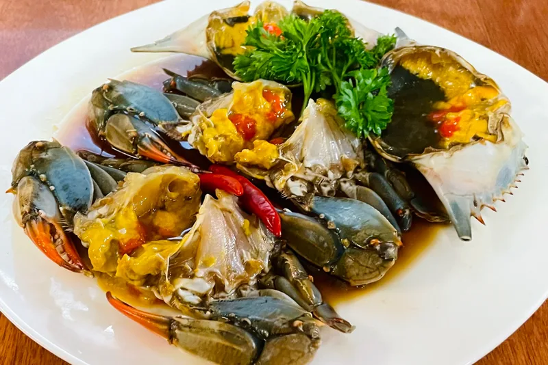 Finch JungSooNae ganjang gejang soy-marinated raw crab