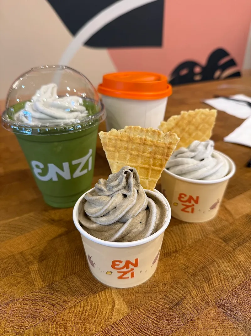 Enzi Ice Cream 5317 Yonge St North York — NZ-style matcha soft serve