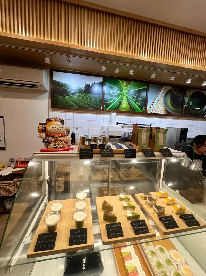 Tsujiri 4909 Yonge St North York — ceremonial Uji matcha latte