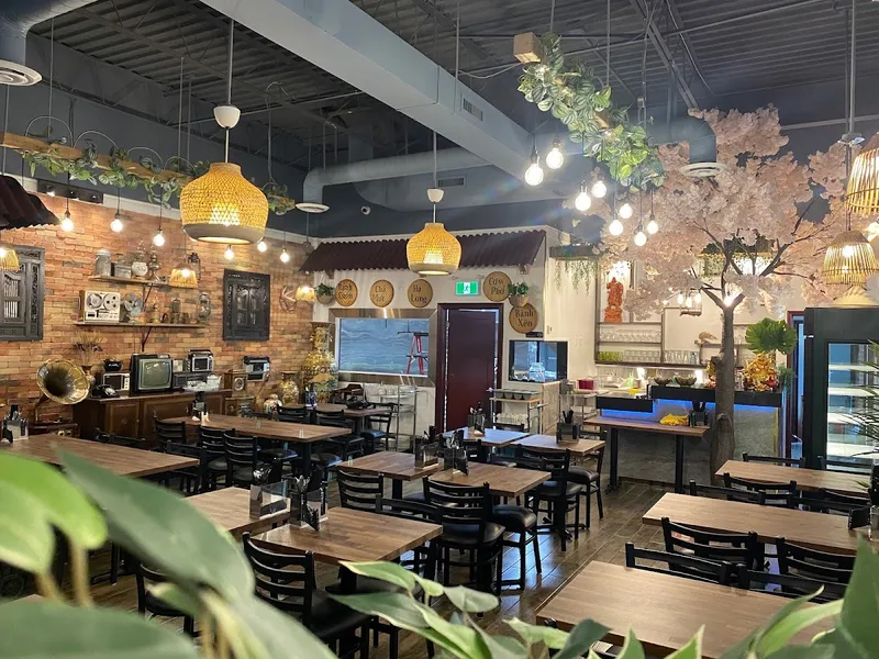 A bowl of pho at Linh Anh Vietnamese Cuisine, North York