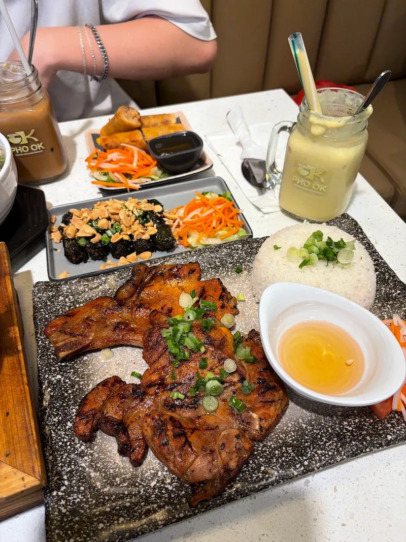 A bowl of pho at Pho OK, North York