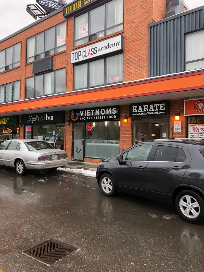 A bowl of pho at Vietnoms, North York