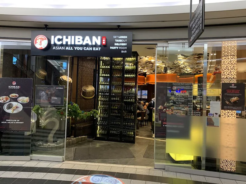 Ichiban Asian AYCE sushi selection and bingsu bar