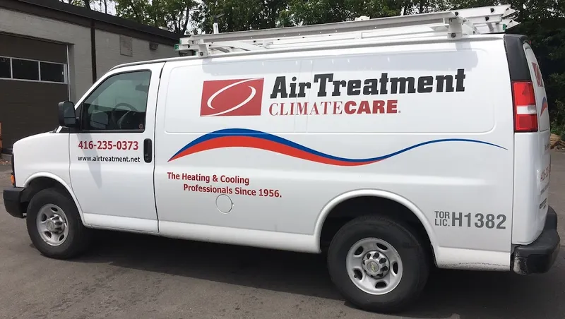 Air Treatment ClimateCare service van in North York