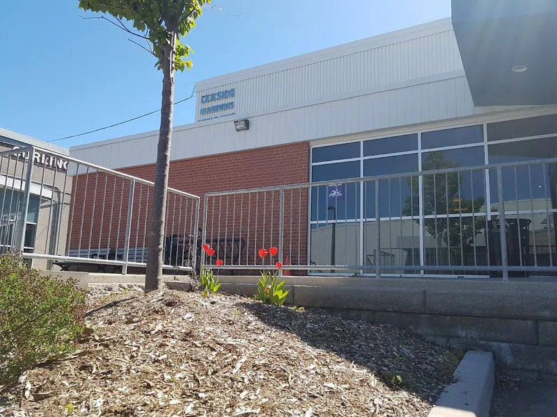 Leaside Memorial Park green space near Don Valley