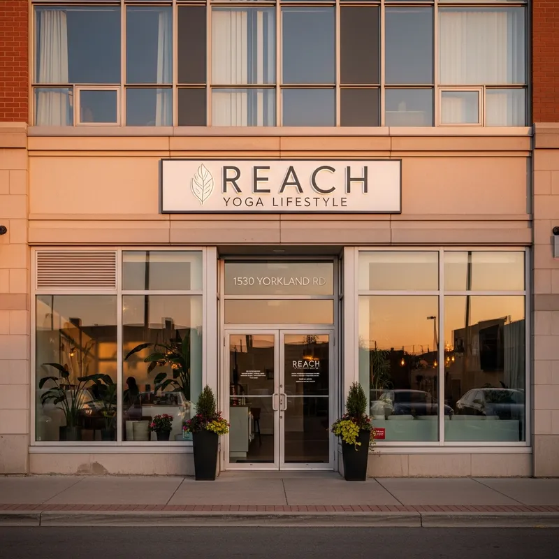 Reach Yoga Lifestyle branding and space