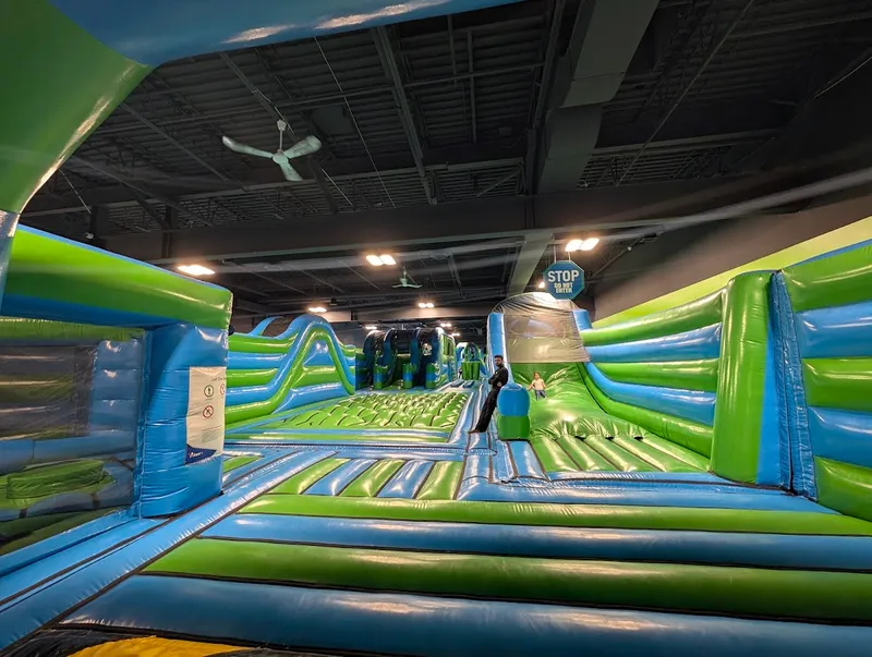 The Bubble inflatable park near Yorkdale